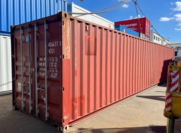 Conteneur maritime de 40 pieds doccasion-Neuf – Devis Gratuit