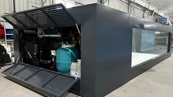 Piscine en polypropylène 65 mx 25 m avec fenêtre de piscine de 4 m-...