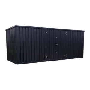 Conteneur de stockage 5 x 2 mètres – avec double porte grand coté-N...