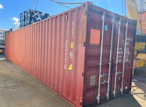 Conteneur maritime de 40 pieds doccasion-Neuf – Devis Gratuit