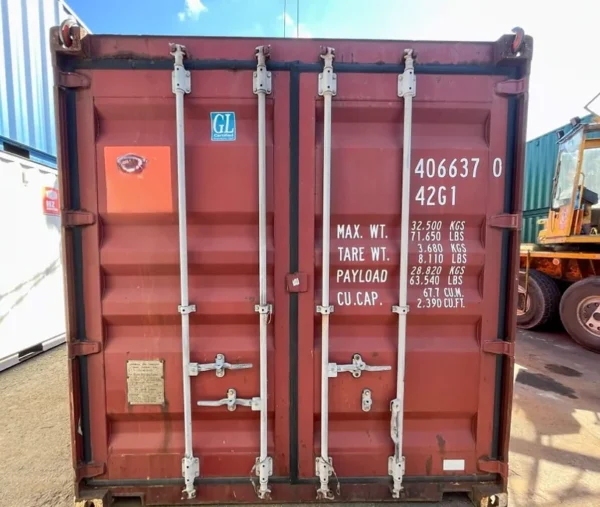 Conteneur maritime de 40 pieds doccasion-Neuf – Devis Gratuit