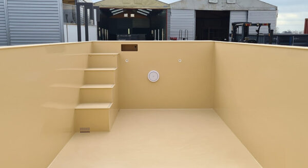 Container Piscine polypropylène 65 x26m-Neuf – Devis Gratuit