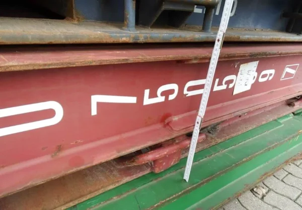 Conteneur maritime de 40 pieds Flat Rack Cargo Worthy CW doccasion-...