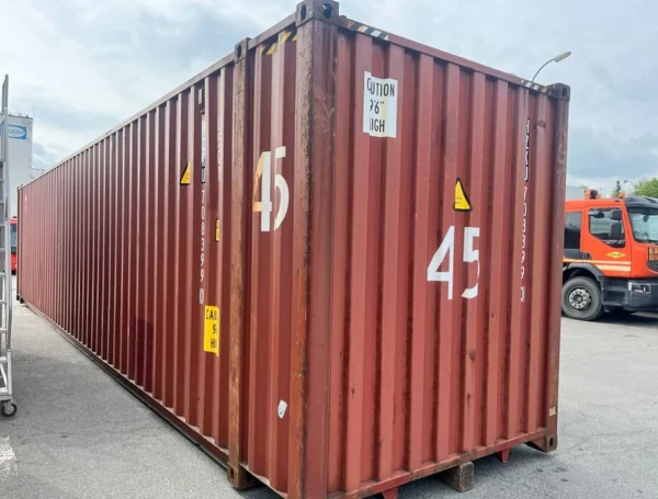 Conteneur maritime de 45 pieds High Cube Cargo Worthy CW doccasion-...