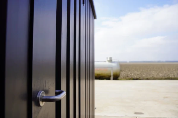 Conteneur de stockage 5 x 2 mètres – avec double porte grand coté-N...