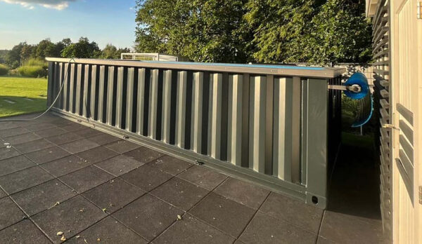 Piscine conteneur 62mx 25m prête à lemploi Forfait Confort-Neuf – D...