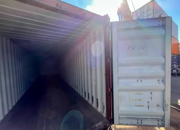 Conteneur maritime de 40 pieds doccasion-Neuf – Devis Gratuit