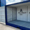conteneur maritime de 20 pieds Open Side avec bac de rétention drip...