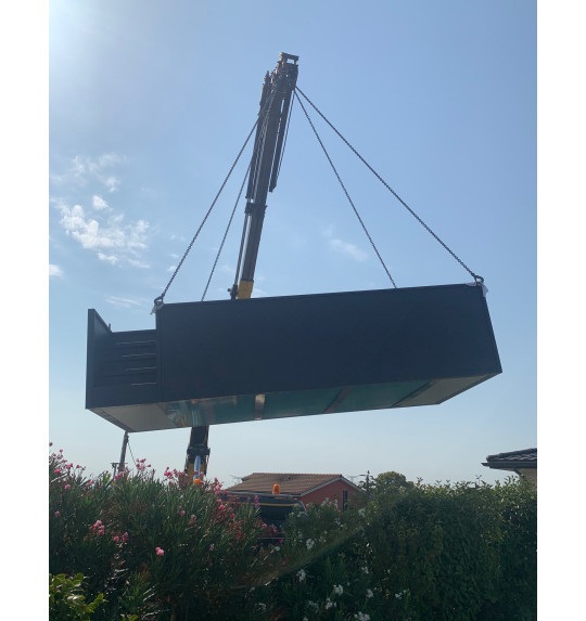 Mini container piscine mobile 5M25x2M55x1M26-Neuf – Devis Gratuit