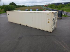 Container 40 pieds high cube dry neuf – 7010 – Devis Gratuit