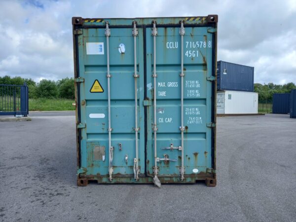 Container 40 pieds high cube dry occasion – 0578 – Devis Gratuit