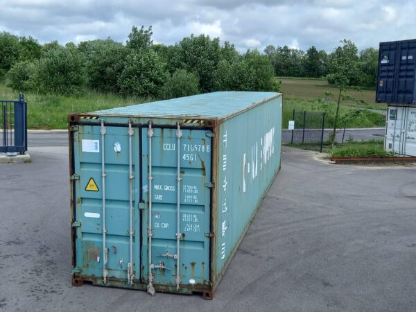 Container 40 pieds high cube dry occasion – 0578 – Devis Gratuit