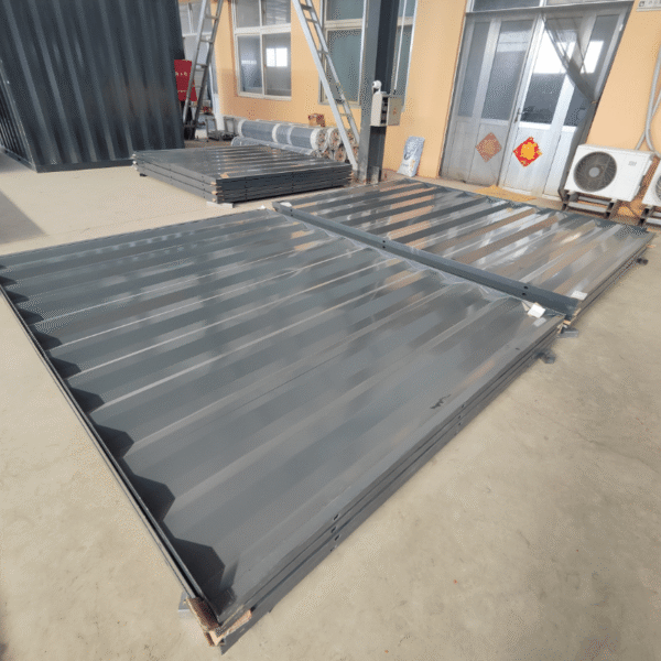 Abri de jardin 7m² en kit – Rideau métallique – Montage Simple & Ra...