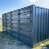 20-OPEN-SIDE-GRIS-3.jpg Container de stockage 20 pieds open side neuf – 7720 – Stockage Séc...
