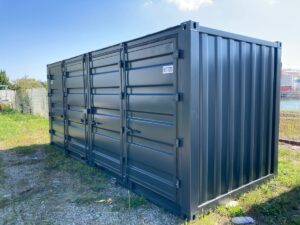 Container de stockage 20 pieds open side neuf – 7720 – Stockage Séc...