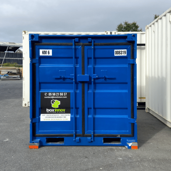 Container de 6 pieds stockage – 8319 – Stockage Sécurisé & Livraison