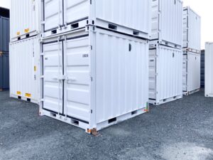8STOCKAGE-NEUF-RAL-9010-14.jpg Container de stockage 8 pieds neuf – 8259 – Stockage Sécurisé & Liv...