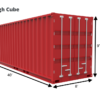 40-Fuß-High-Cube-Seecontainer – Devis Gratuit