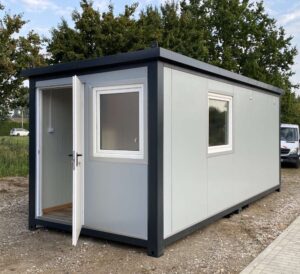 Containerbüro mit Toilette Dusche und Küche – Neu – Devis Gratuit
