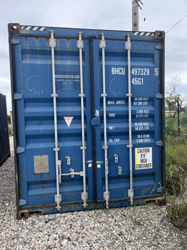 Container 40 pieds dry high cube occasion – 7329 – Devis Gratuit