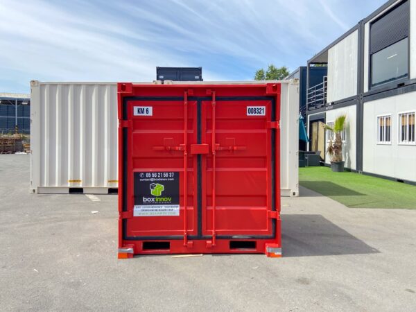 Conteneur 6 pieds stockage neuf – Infos Devis – 8321 – Stockage Séc...