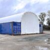 Abri de stockage sur container – 8x12m – Stockage Sécurisé & Livraison