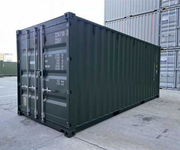 Conteneur 20 pieds 1er voyage RAL 6007 – Série limitée disponible a...