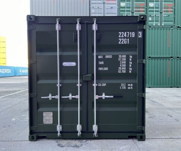 Conteneur 20 pieds 1er voyage RAL 6007 – Série limitée disponible a...