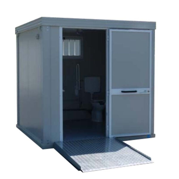 Bloc sanitaire PMR neuf avec WC et lavabo – Solution Hygiénique Clé...