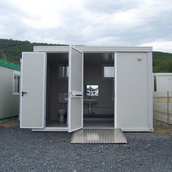 Bloc sanitaire PMR neuf avec WC lavabo et lave-mains – Solution Hyg...