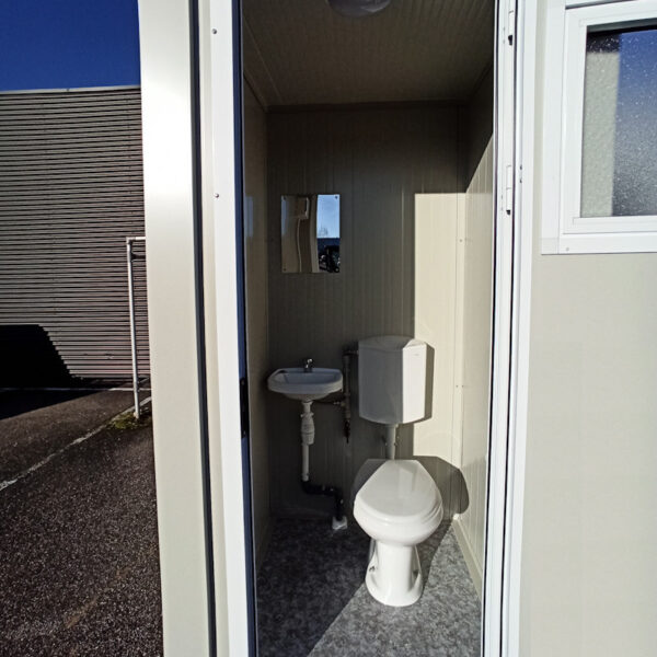 Bloc Sanitaire S1 Neuf avec WC et Lave-Mains – Solution Hygiénique ...