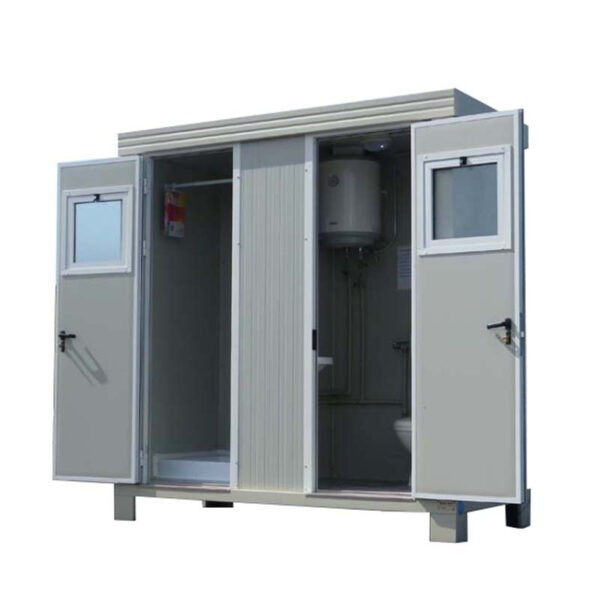 Bloc sanitaire SD1 neuf avec WC douche et lave-mains – Solution Hyg...