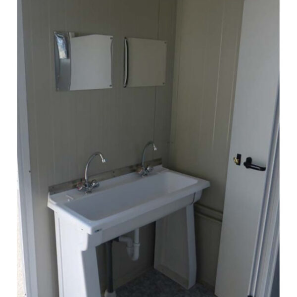 att-2843.jpg Bloc Sanitaire SS2 Neuf avec Double Lavabo – Solution Hygiénique Cl...