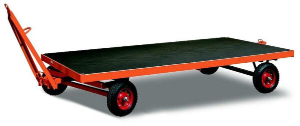 Remorque industrielle VARIOfit direction plateau tournant 1 essieu ...