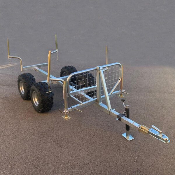 Remorque forestière quad 2 essieux ranchers 1200 kg – Livraison & H...