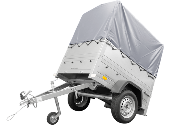 Remorque Garden Trailer 150 KIPP avec bâche grise – Livraison & Hom...