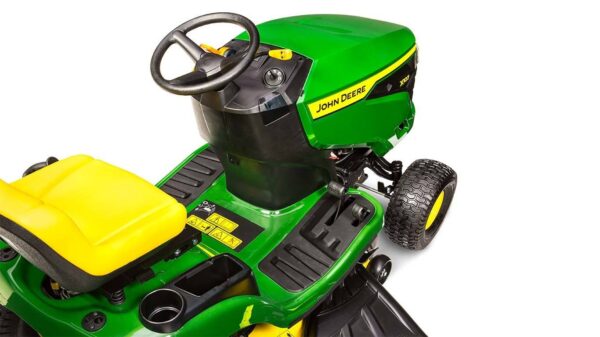 Tondeuse autoportée John Deere X107 107 cm – Entretien Facile & Gar...