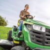 Tondeuse autoportée John Deere X107 107 cm – Entretien Facile & Gar...