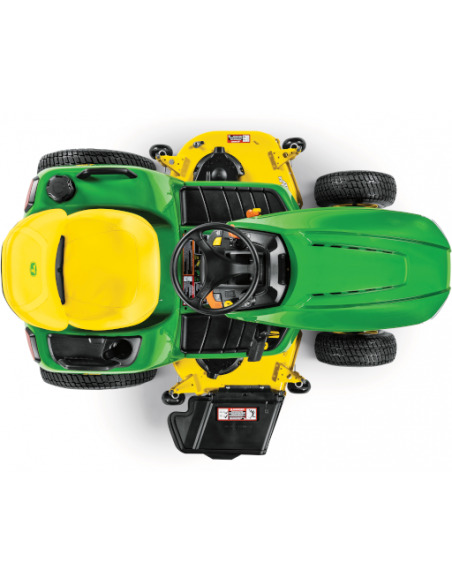 att-5379.jpeg Tondeuse autoportée John Deere X584 137cm54 4 roues directrices – E...