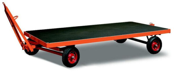 Remorque industrielle VARIOfit direction plateau tournant 1 essieu ...