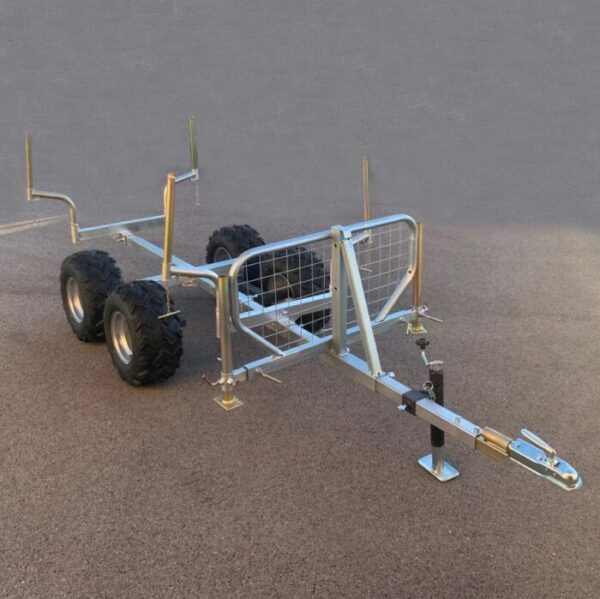 Remorque forestière quad 2 essieux ranchers 1200 kg – Livraison & H...