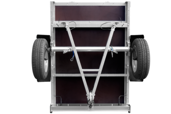 Remorque Garden Trailer 150 KIPP avec bâche grise – Livraison & Hom...