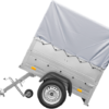 Remorque Garden Trailer 150 KIPP avec bâche grise – Livraison & Hom...