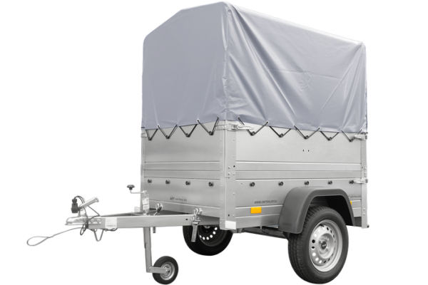 Remorque Garden Trailer 150 KIPP avec bâche grise – Livraison & Hom...