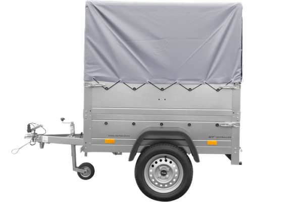 Remorque Garden Trailer 150 KIPP avec bâche grise – Livraison & Hom...