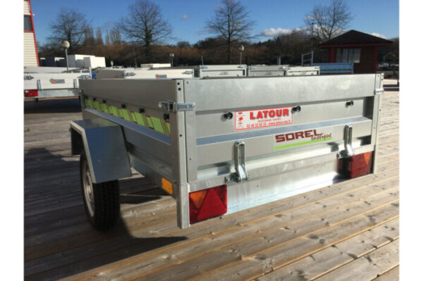 Remorque Nordika N262 – Capacité 210 kg – Livraison & Homologation