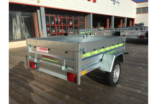 Remorque Nordika N262 – Capacité 210 kg – Livraison & Homologation