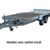 Remorque plateau Lider Réf 34780 – Transport de marchandises – Livr...