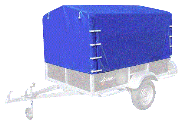 Bâche haute armature 80cm pour remorque Lider 25M – Livraison & Hom...