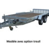 Remorque plateau Lider Réf 34780 – Transport de marchandises – Livr...